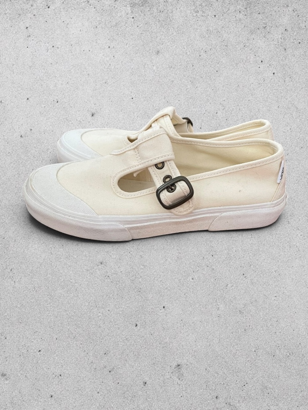 Vans - Mary Jane Style 93 - Off-white - Size 7.5 W - Picture 2 of 4